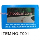 T001 Polarization test card