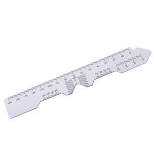 JH-75 Plastic soft PD ruler