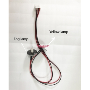 Yellow lamp and fog lamp of auto refracmoeter KR-9000