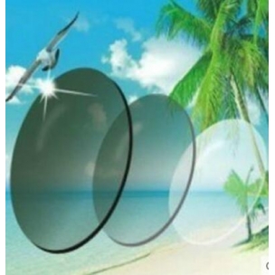 1.67 Aspheric customized photochromic lenses,Trivex