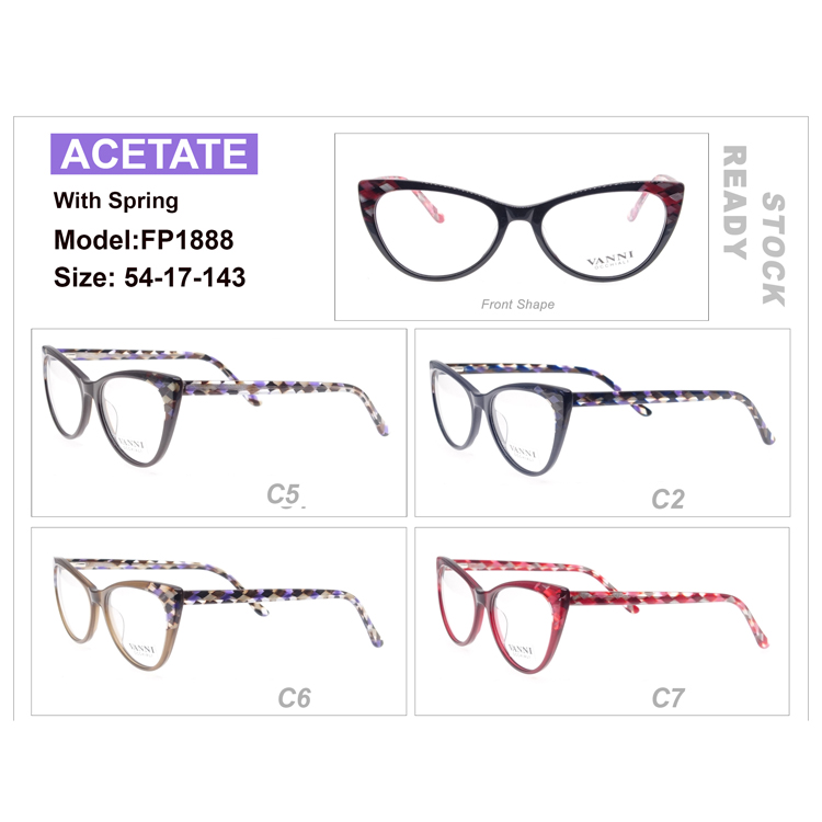 Stock Acetate Optical frames