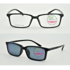 TD5510 TR90 Optical frame with magnetic Clip polarized sunglasses,spring temples,light,high quality