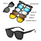 2207A TR90 polarized set,myopia magnetic sunglasses