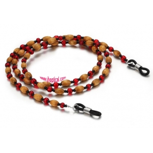C52868 Wood beads glasses cords,temperamental,reading glasses cords