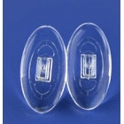 2313-2070 Slicone 2.0mm thickness oval push-in nose pads