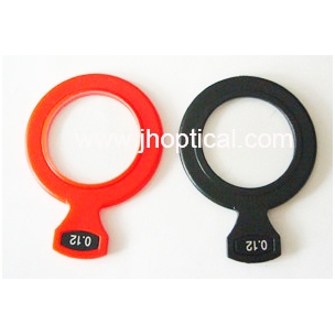 Plastic ring trial lenses