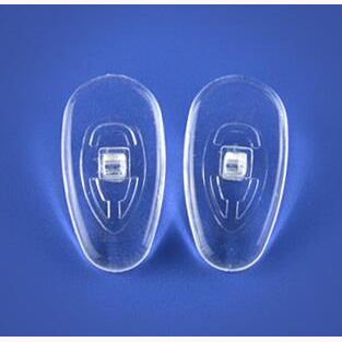 Silicone screw-in nose pads