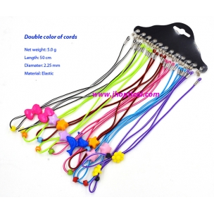 C028-3 Kid double-color elastic glasses cord
