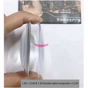 1.56 Double sided composite ultra thin lenses