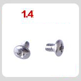 1.4mm Decorative screws