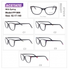 48 models of flowery and split joint acetate frames