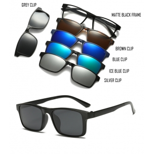 2247A TR90 polarized set,myopia magnetic sunglasses