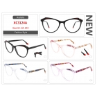 30 models of acetate frames with flowery temples