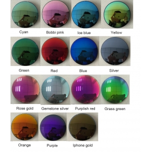 Tinted colorful sun lenses,not polarized