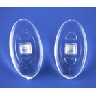 2313-1070 Slicone 2.0mm thickness oval screw-in nose pads