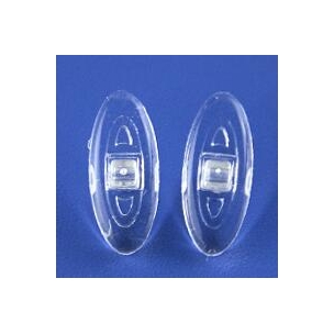 2313-1180 Slicone 1.5mm thickness screw-in oval nose pads