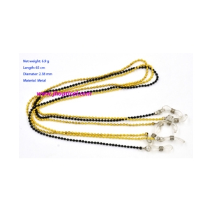 F003 Plating Metal Bead Glasses Chain