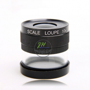 8014 10X Glass Reticle Scale Loupe,4 Kinds of glass reticle