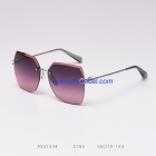 PS31534 Rimless polarized square sunglasses female fashion girl ins Street sunglasses