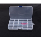 JH025 Small 15 grids plastic storage box for glasses kits