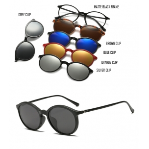 2223A TR90 polarized set,myopia magnetic sunglasses