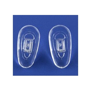 2313-2020 Slicone 2.0mm thickness oval push-in nose pads