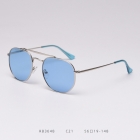 RB3648 Metal double beam basic polarized Sunglasses, multicolor