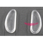 JH-51 Slicone crystal melon seed shape push-in nose pads