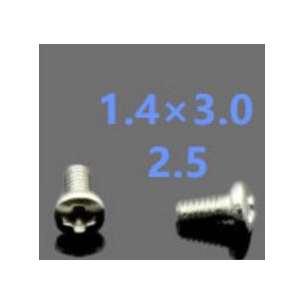 2.5*1.4*3.0 Stainless steel sunglasses screws,decorative screws