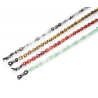 JH-71 Double-color demi amber color resin acrylic glasses chain